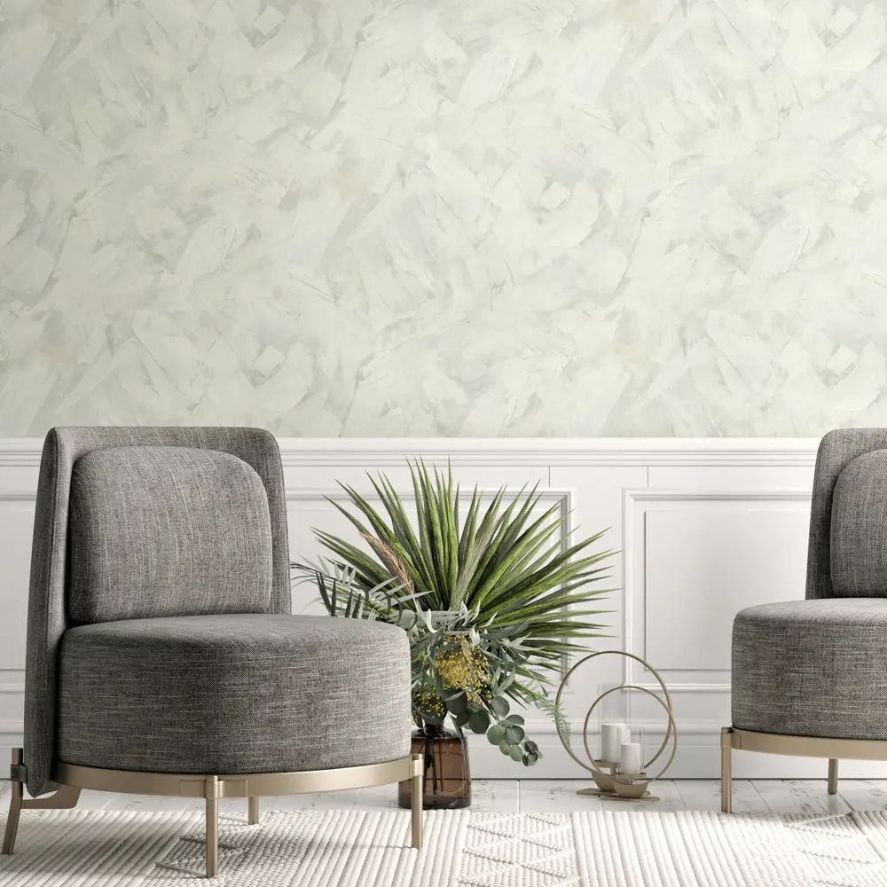 Флизелиновые обои Артекс Бенефис зеленые 1.06 м 89400290 STLM-1359285 - Вид №4