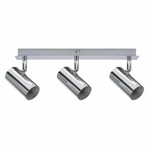 Спот потолочный на 3 лампы бронзовый хром Zylo 66695 PAULMANN ZYLO 00-3924353 Хром