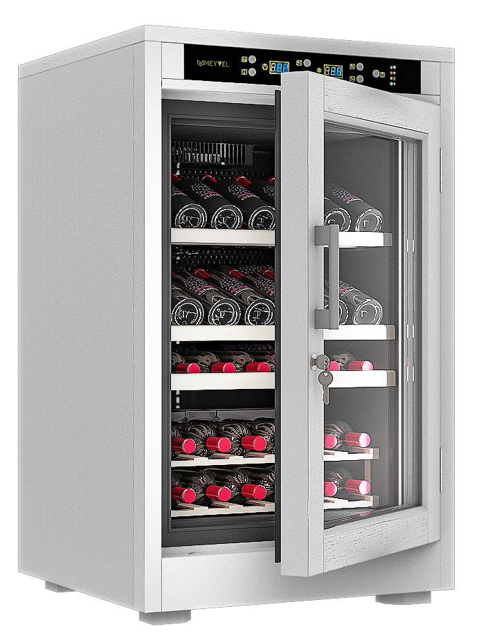 5343824 Винный шкаф Meyvel MV46-WW1-M белый STDN-0140081 - Вид №4