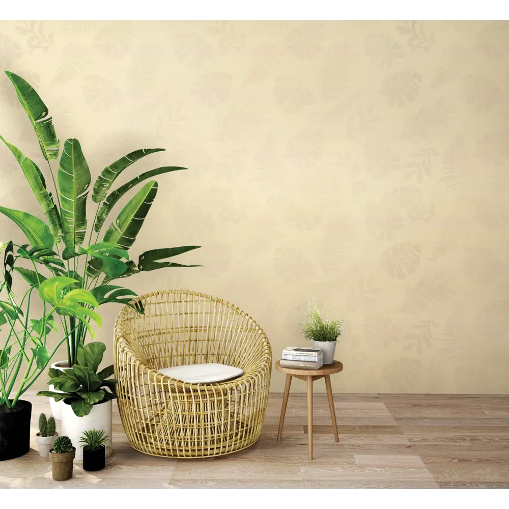 Обои флизелиновые Артекс Попугаи бежевые 1.06 м 10167-01 STLM-2061277 - Вид №2