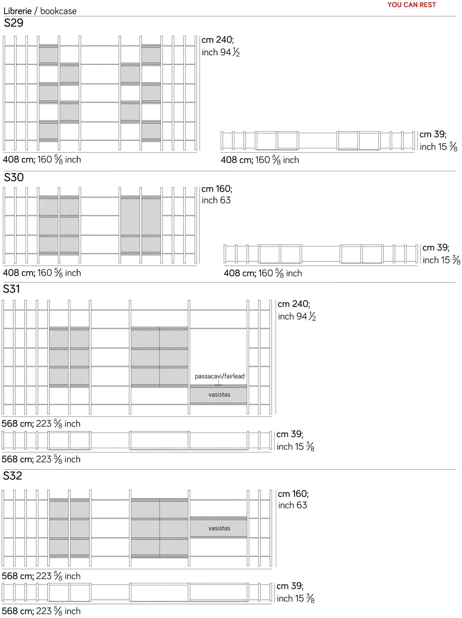 AMURA Модульная оборудованная стена Sistema parere 1 Am044.s33 - Вид №18