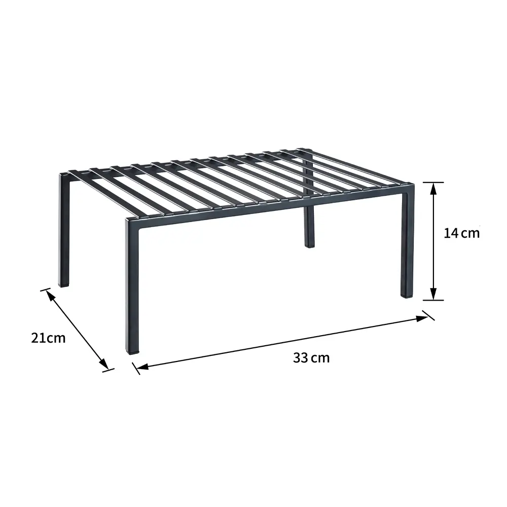 Полка для шкафа 21x14x33 см KONSENSA металл цвет серый STLM-2137178 - Вид №5
