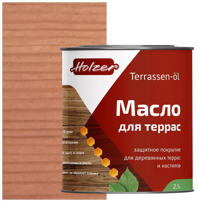 90407826 Масло для террас Mterras25dymchatayaRose цвет розовое облако 2.5 л STLM-0218226 HOLZER