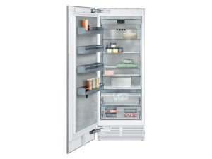 Встраиваемый вертикальный морозильник no frost