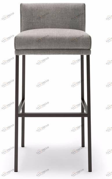 Rolf Benz Высокий табурет из ткани с подставкой для ног Rolf benz 651 sun-id-1449889