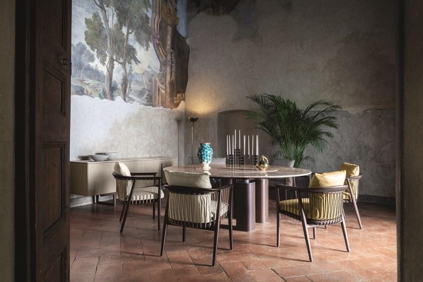 Poltrona Frau Кожаное кресло с подлокотниками La collezione - divani e poltrone sun-id-1424093 - Вид №9