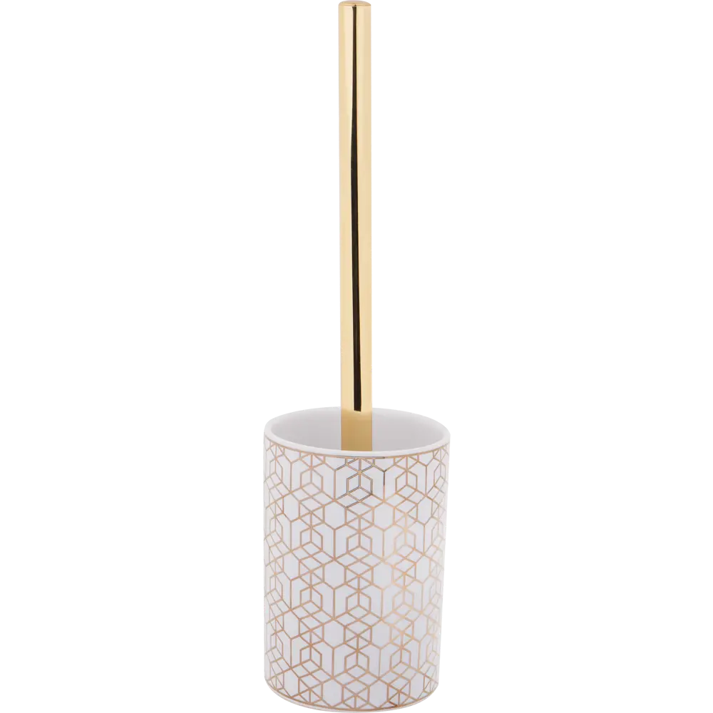 Ёршик для унитаза напольный «Gode», керамика, цвет золото SWENSA STLM-2105037