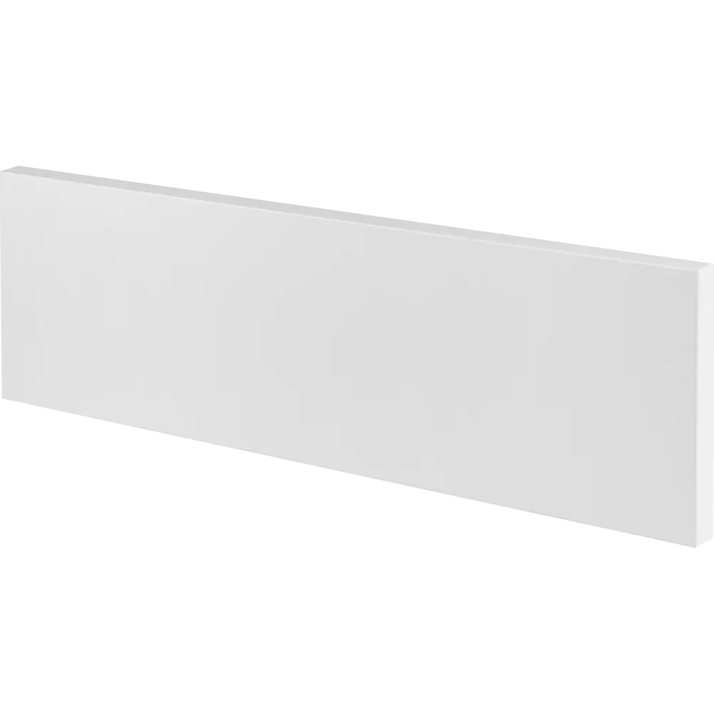 Фасад кухонного шкафа Аша 39.7x12.5 см KONSENSA ДСП цвет белый STLM-2052664 - Вид №1