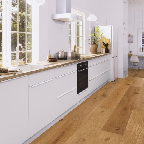 Инженерная доска Boen Chalet Traditional Без Покрытия Дуб Натур (Гладкая) 2000-4000х200 мм EICX4UFD - Вид №2