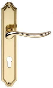 LINEA CALI' Латунная ручка на пластине в классическом стиле Beta