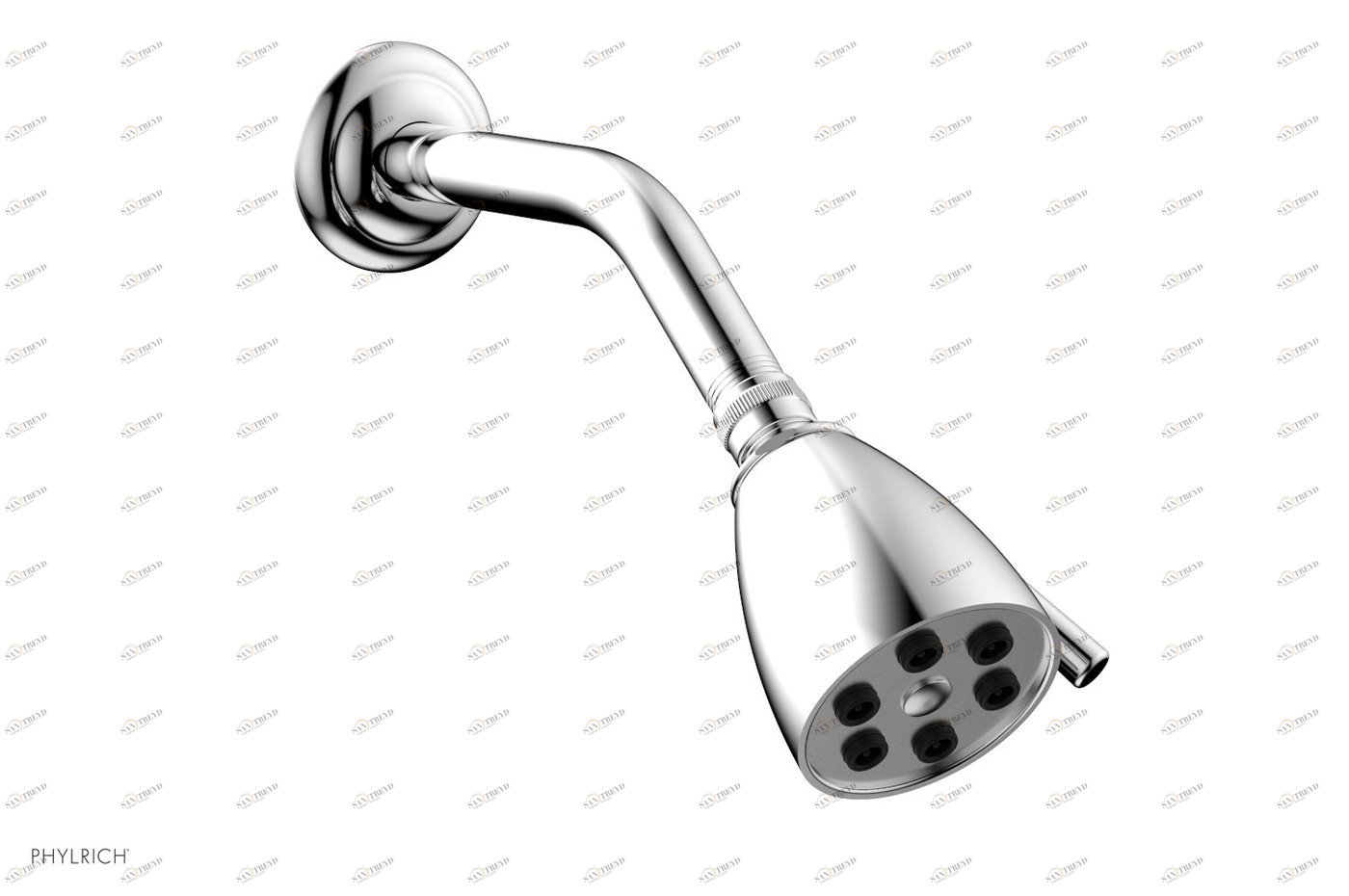 Смеситель для душа DOLPHIN Phylrich  K801-014 Polished Nickel 