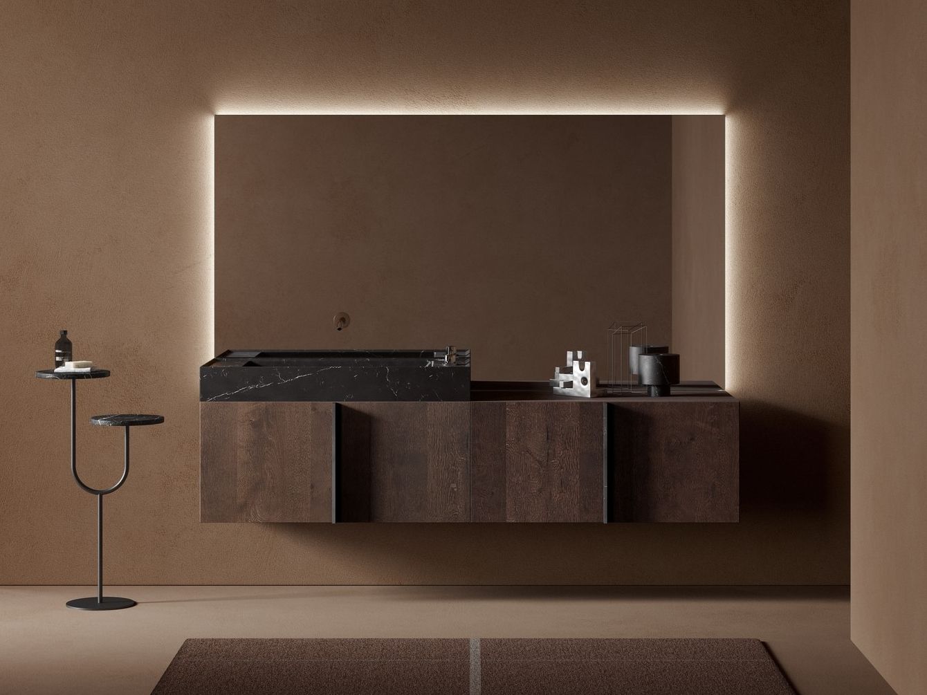 Деревянный секционный умывальник Inbani Paral ARCH-00040179