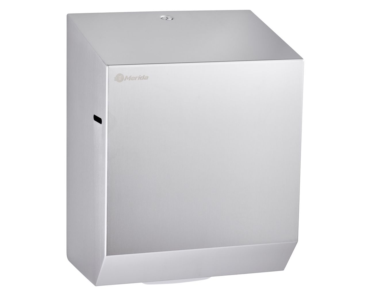 CSP303 STELLA AUTOMATIC MAXI механический диспенсер для бумажных полотенец в рулонах, полированная сталь Merida 