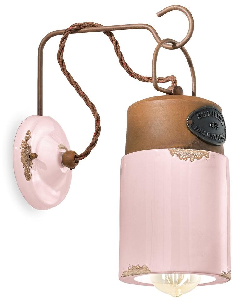 FERROLUCE Настенный керамический светильник с фиксированным кронштейном Industrial C1621 - Вид №2