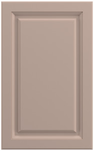 Фасады для кухни Классика Фрезеровка «Прямоугольник 90+» Роза №510