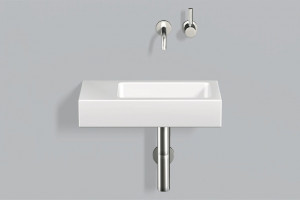 4293000401 Умывальник, wt.xs500.r, белая, противомикробное Alape серия XS (Xplore.S)