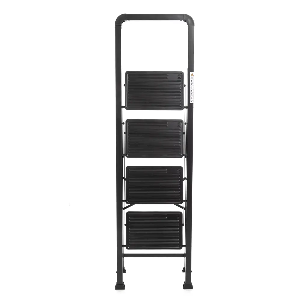 Стремянка стальная Zalger 4 ступени, максимальная нагрузка 150 кг STLM-2204661 - Вид №1