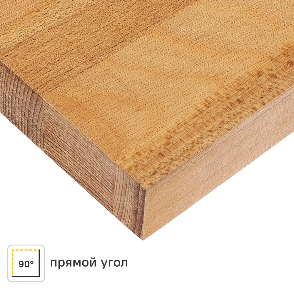 Столешница 120x3.8x60 см массив бука Santreyd STLM-2204607