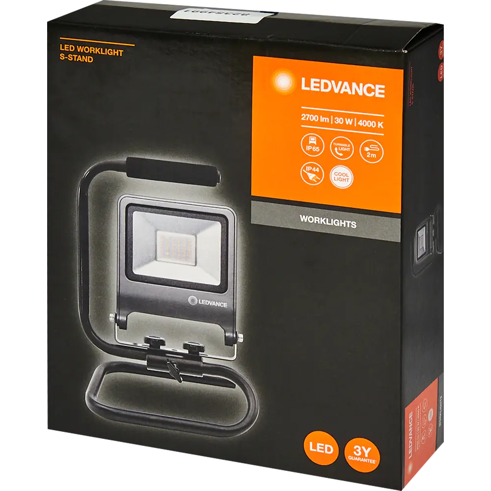 Прожектор светодиодный уличный Ledvance Work Light 30 Вт 4000K IP65 переносной, нейтральный белый свет STLM-2025709 - Вид №5