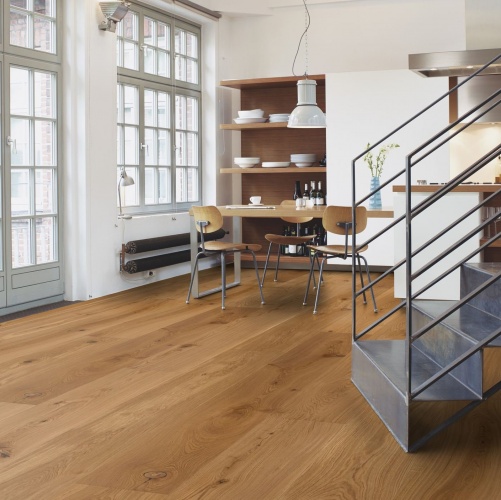 Инженерная доска Boen Chaletino Traditional Live Natural Ированная Дуб Рустик с брашью (Текстурированная) 2750х300 мм EBCY4KFD - Вид №12