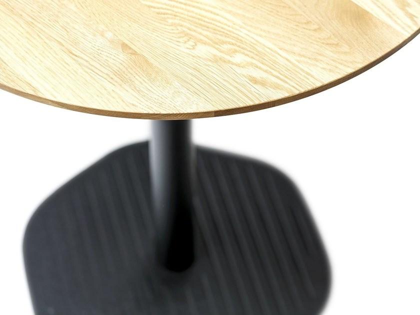 TON Высокий круглый деревянный стол  429 639  - Вид №1