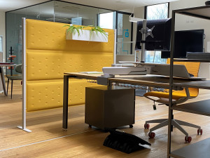 Звукопоглощающая перегородка для офиса