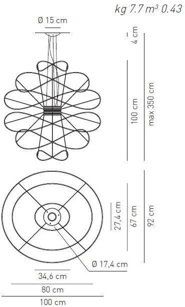 AXOLIGHT Светодиодная подвесная лампа Hoops sun-id-1392973 - Вид №6
