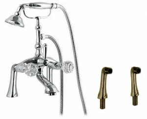 Смеситель на борт ванны с ручным душем CEZARES ATLANTIS-PBV-02-Sw/M