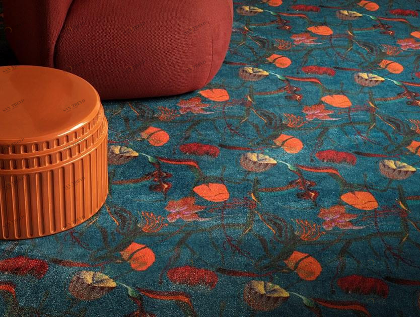 Ковер из полиамида с цветочными мотивами Diva Santreyd sun-id-1360647