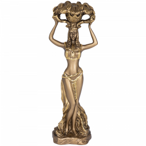 22157 Подсвечник Цветок Египта Бронза BOGACHO