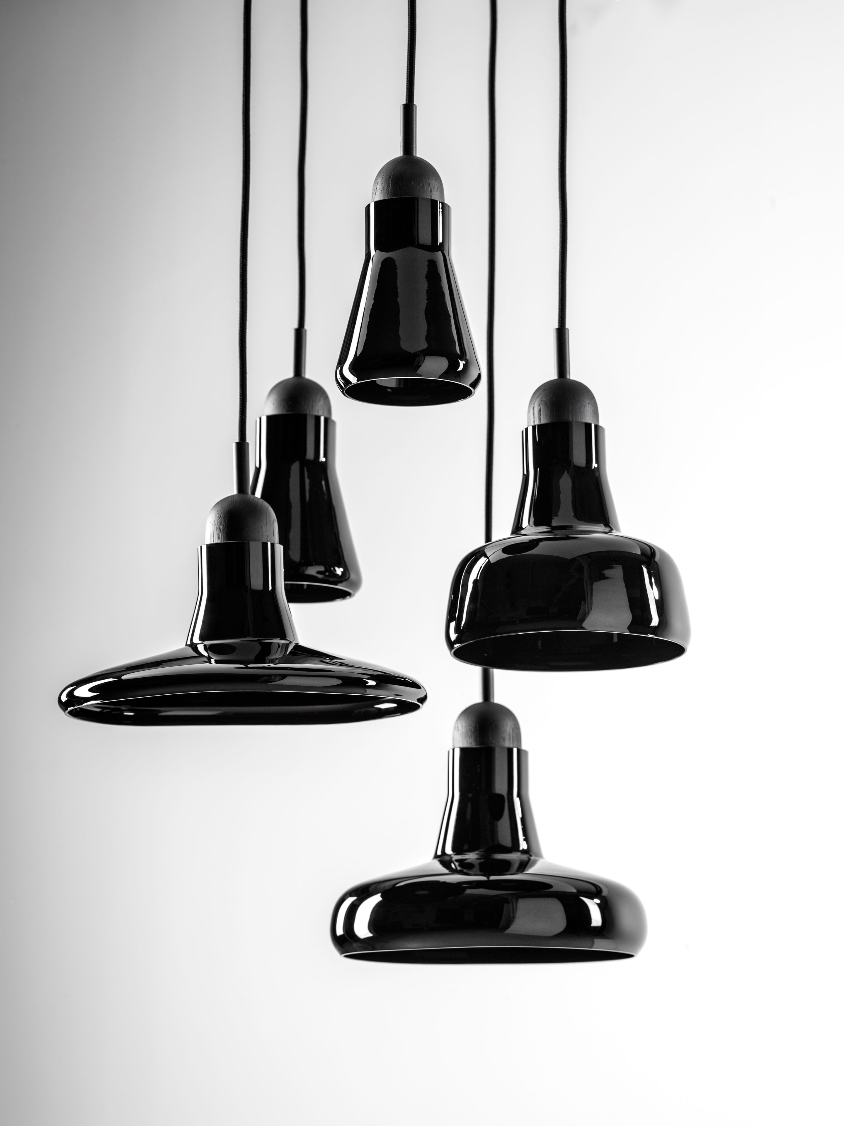 Подвесной светильник из дутого стекла с регулируемой яркостью BROKIS Тени ARCH-00150384 - Вид №44