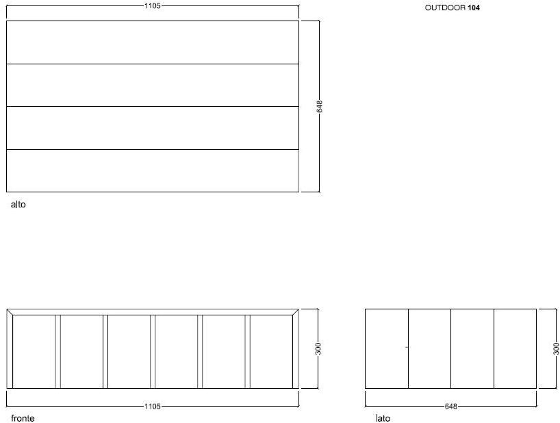 Carlo Nobili Садовый стол Relax Outdoor Od104 - Вид №2