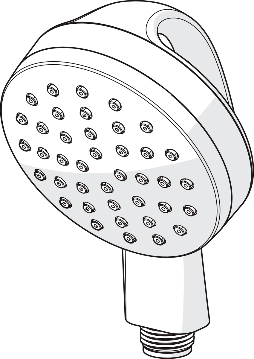 Oras 242067-11 Ручной душ 242067-11 Medipro Flex Белый  - Вид №2