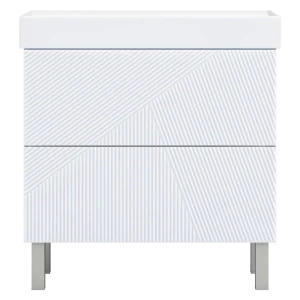 Тумба под раковину напольная Vigo Unik 80 см цвет белый