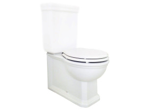 Цельный туалет в напольном стекле