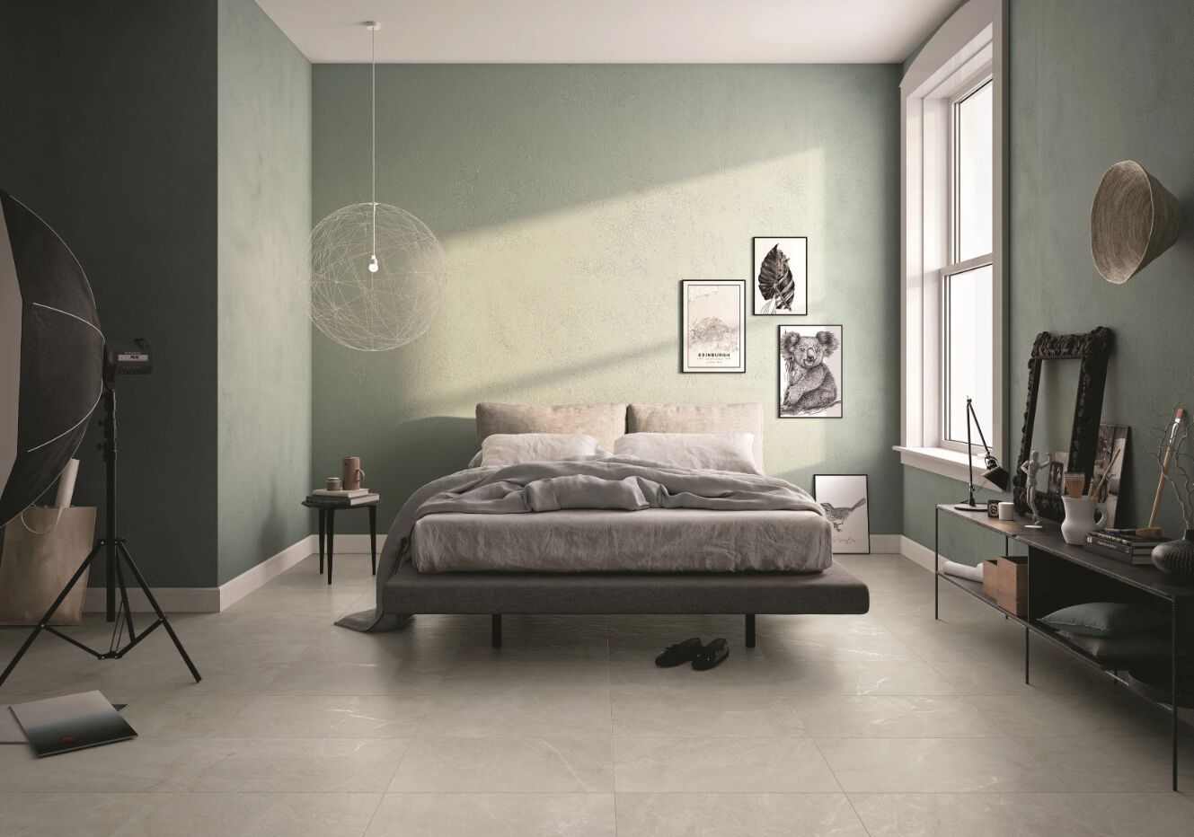 Пол / облицовка керамогранита с эффектом камня Imola BLUE SAVOY ARCH-00072215 - Вид №2