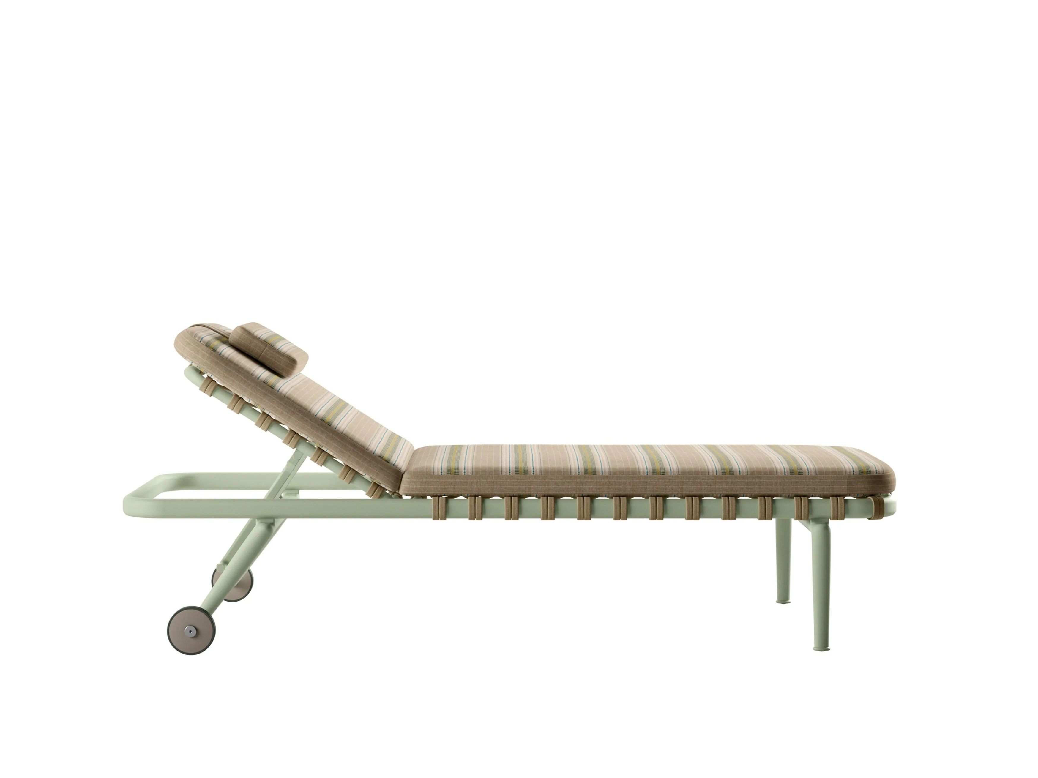 Тканевая Садовая кровать с колесами B&B Italia Outdoor ARCH-00145287