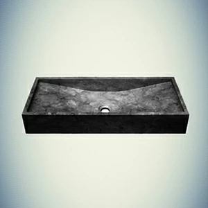 FLW007DK Накладная раковина на столешницу  овальная BATi BALi