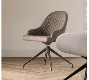 Ozzio Italia Мягкое вращающееся кресло с тафтинговым покрытием  S461