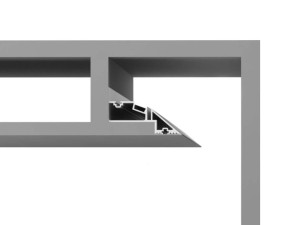 Алюминиевый линейный профиль освещения для светодиодных модулей