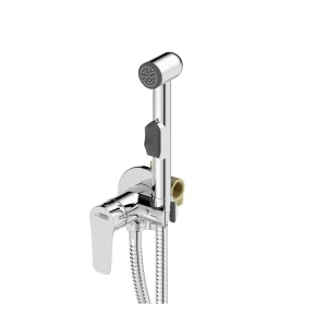 Крепление душа для унитаза и комплект разъемов Силла набор со смесителем цвет хром