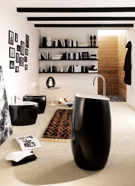 8607 Биде напольное Moai Scarabeo Ceramiche - Вид №4