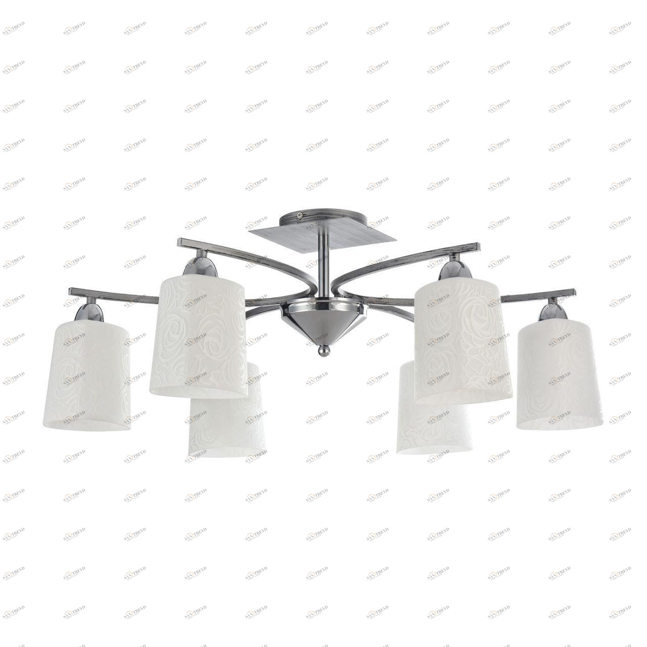 Потолочная люстра Freya Ciclo FR5117CL-06CH FREYA CICLO 328365 Белый;хром