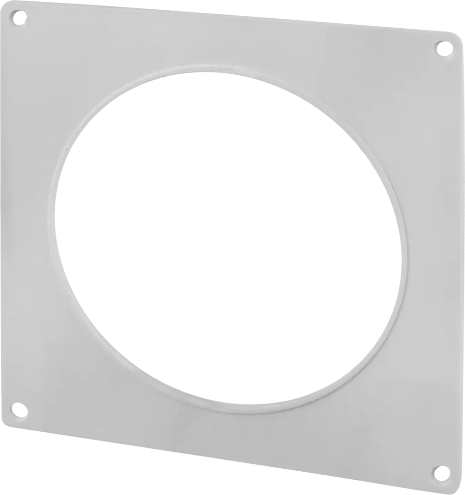 Настенная пластина EQUATION для вентиляции D150 мм - белое ПВХ решение 18155991