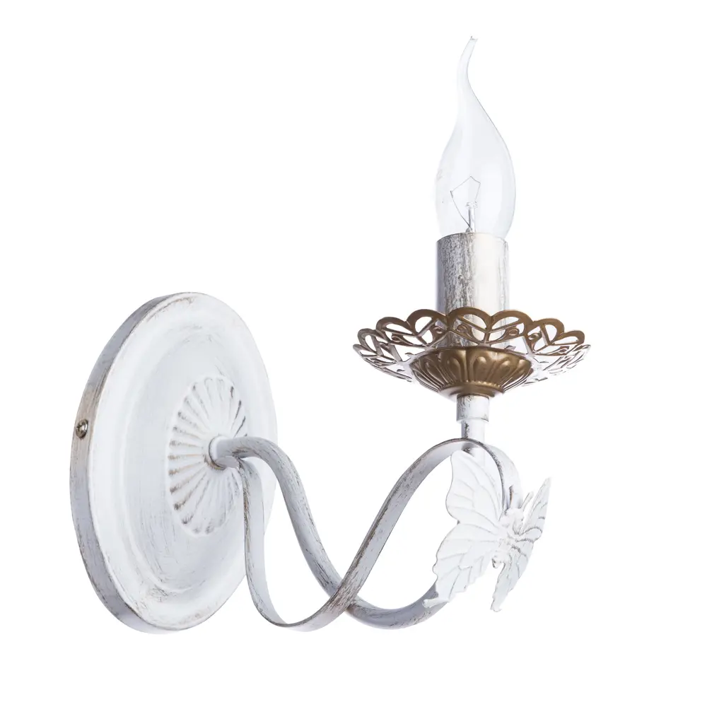 Бра Ali 1xE14x40 Вт, цвет белое золото Arte Lamp STLM-2207008 - Вид №2