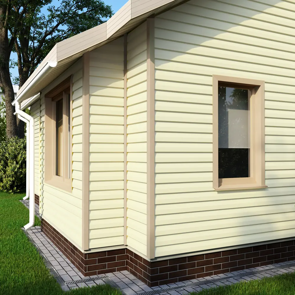 Сайдинг ПВХ MONLID корабельный брус 3 м ваниль 0.75 м² STLM-2104193 - Вид №2