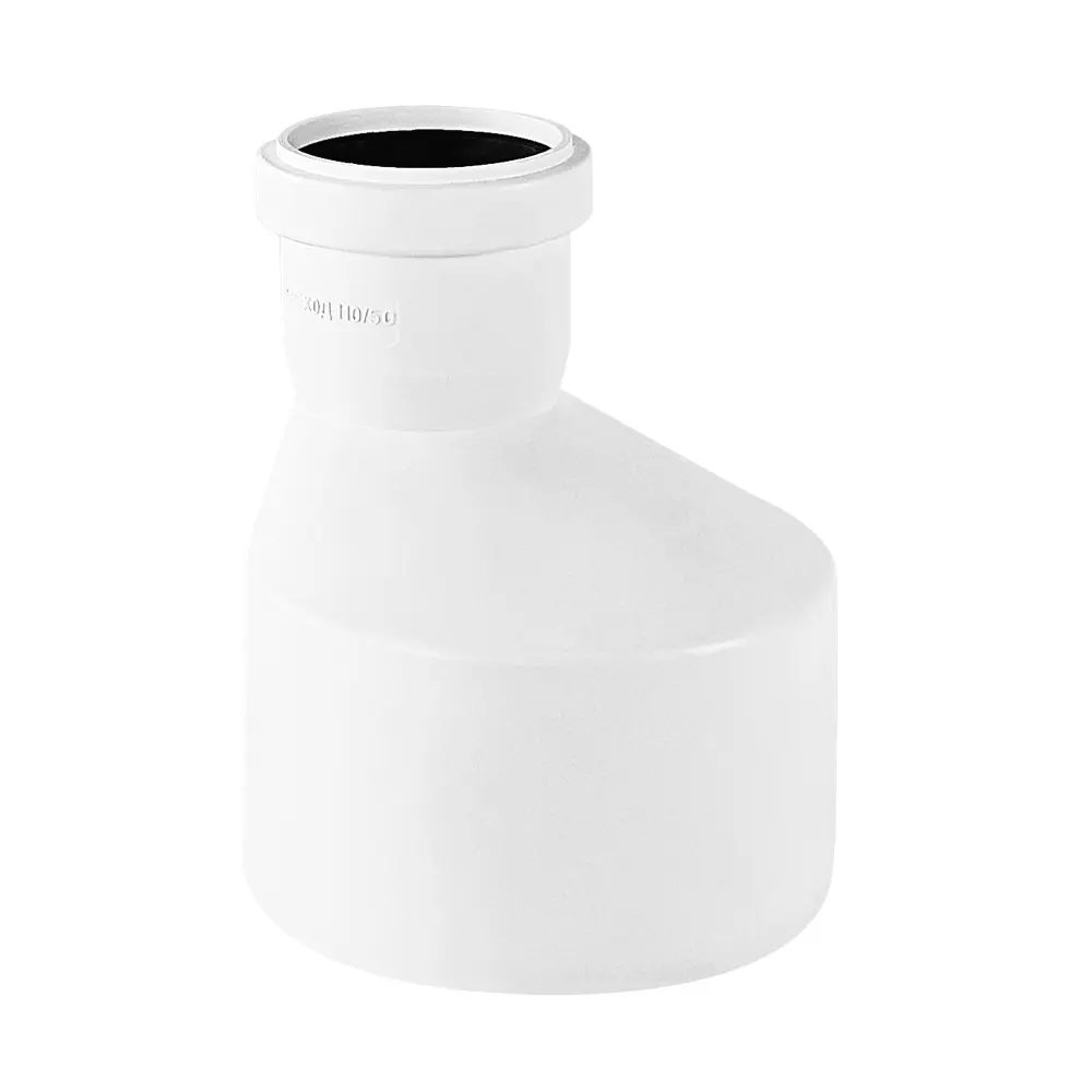 Переход эксцентрический длинный малошумный MONLID D110x50 мм полипропилен STLM-2190360 - Вид №3