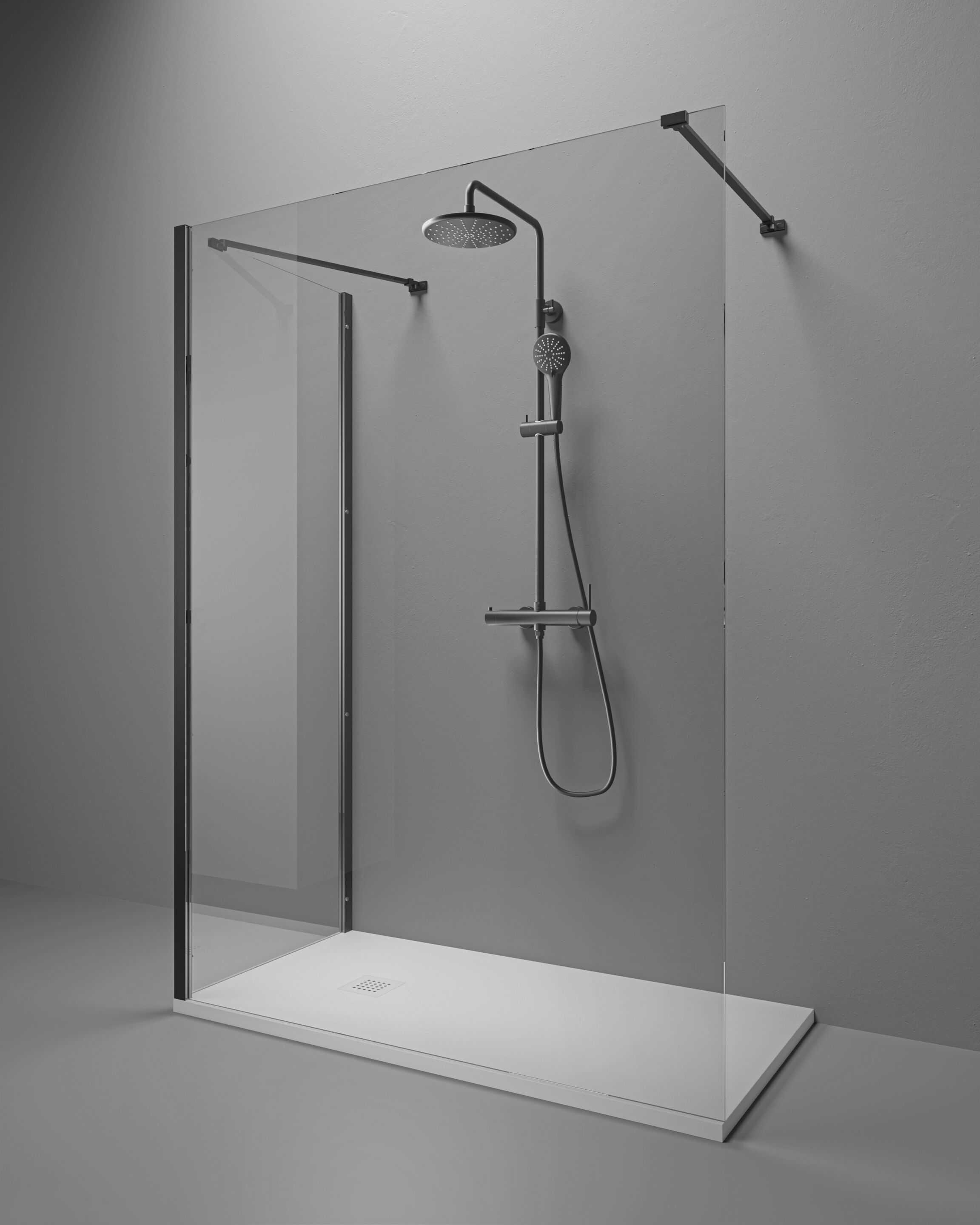 Алюминиевый и стеклянный душ TAMANACO WALK-IN ARCH-00036406 - Вид №5