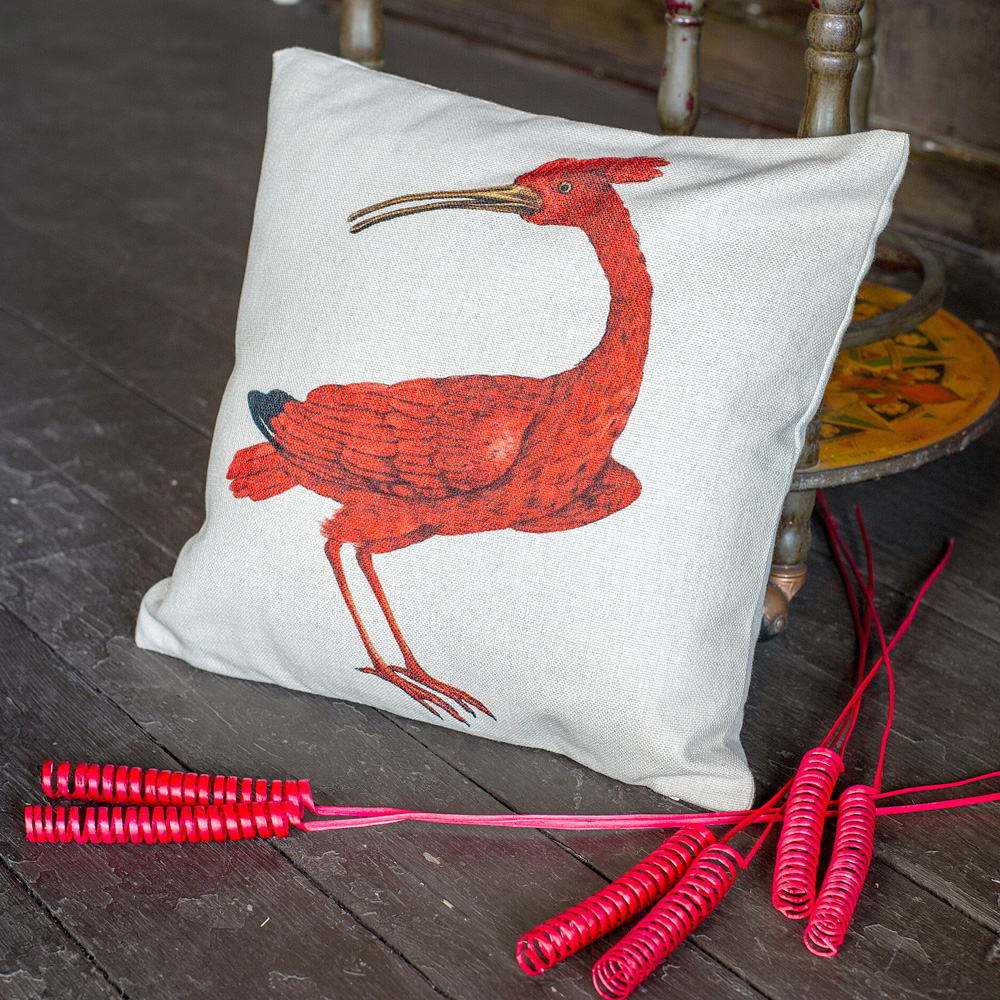 2719181 Интерьерная подушка «Алый ибис» Object Desire  - Вид №4
