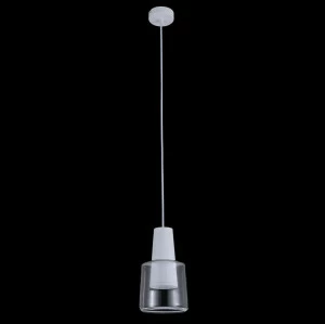 Подвесной светильник Crystal Lux Uno SP1 Transparent CRYSTAL LUX UNO 072493 Белый